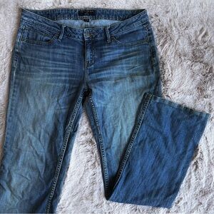 Banana Republic Y2K Low/Mid Rise Bootcut Medium Wash Denim Jeans